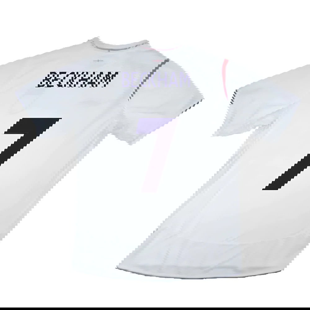 England 2005-2007 Home Shirt (XL) (Excellent) (BECKHAM 7)