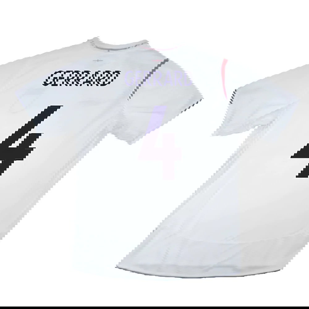 England 2005-2007 Home Shirt (XXL) (Very Good) (Very Good) (GERRARD 4)