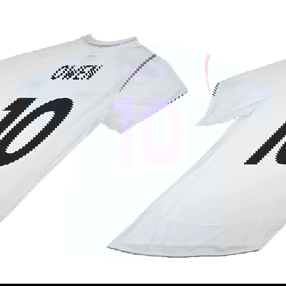England 2005-2007 Home Shirt (XXL) (Very Good) (Very Good) (OWEN 10)