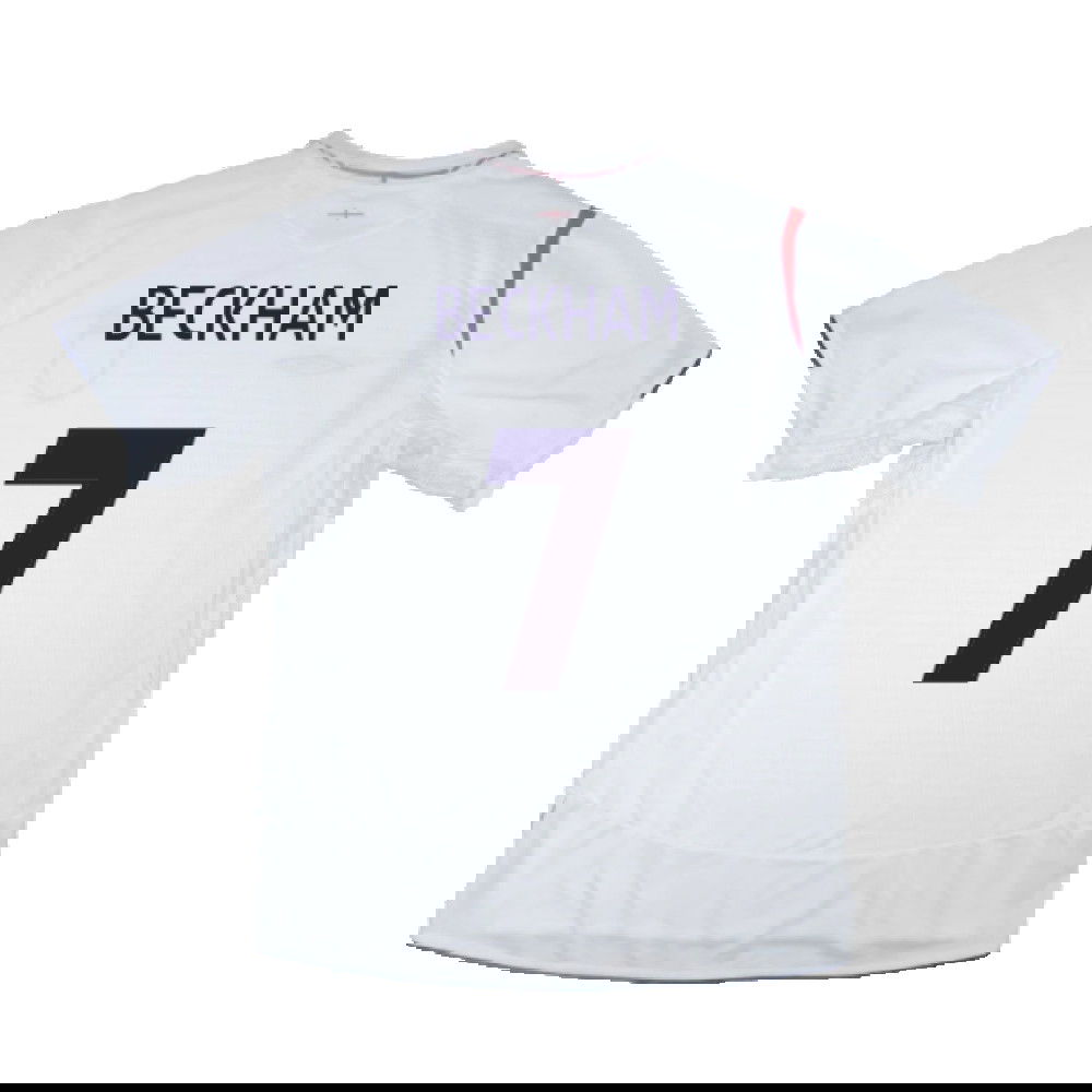 England 2005-2007 Home Shirt (XL) (Very Good) (BECKHAM 7)