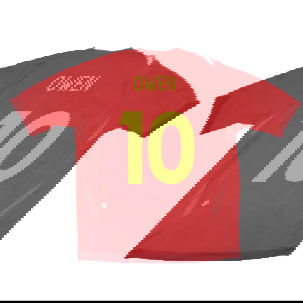 England 2006-08 Away (XL) (Very Good) (OWEN 10)