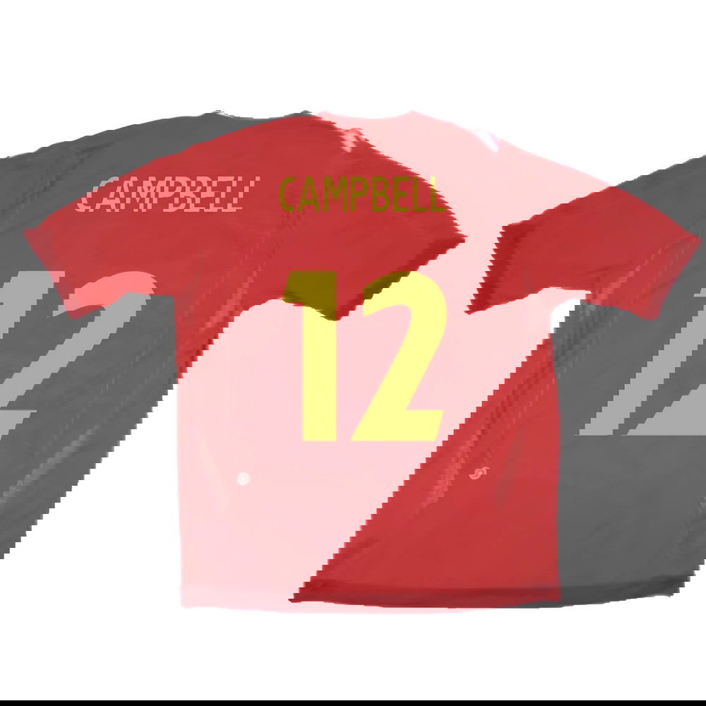 England 2006-08 Away Shirt (XL) (Excellent) (CAMPBELL 12)