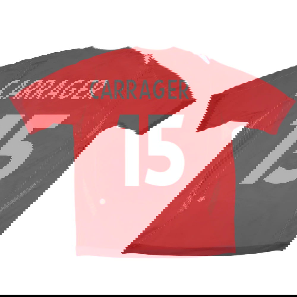 England 2006-08 Away Shirt (L) (Good) (CARRAGHER 15)