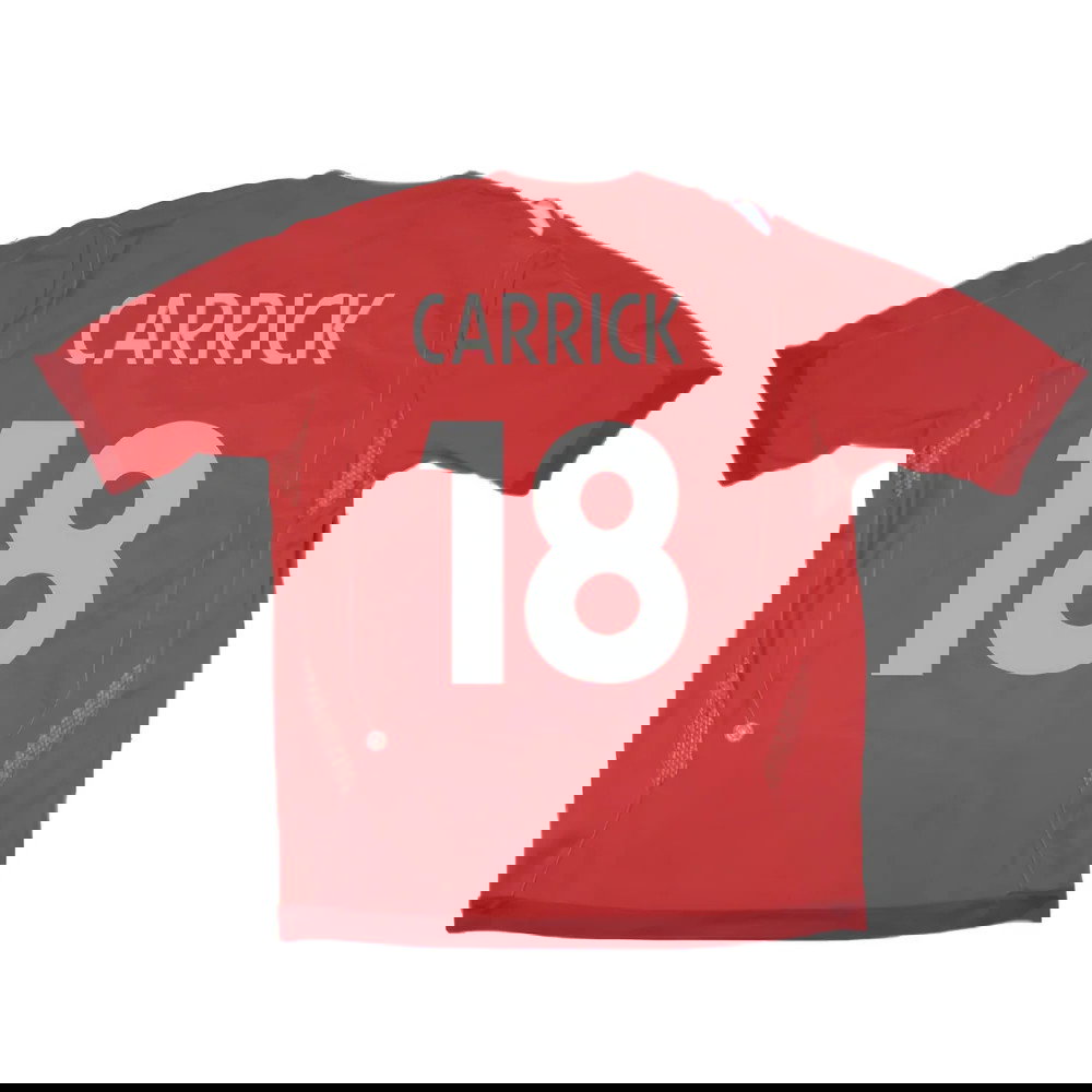 England 2006-08 Away Shirt (XL) (Excellent) (CARRICK 18)