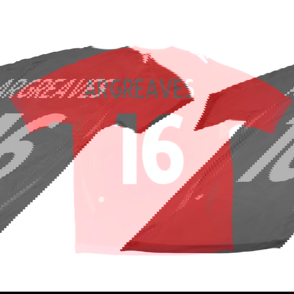 England 2006-08 Away Shirt (XL) (Excellent) (HARGREAVES 16)