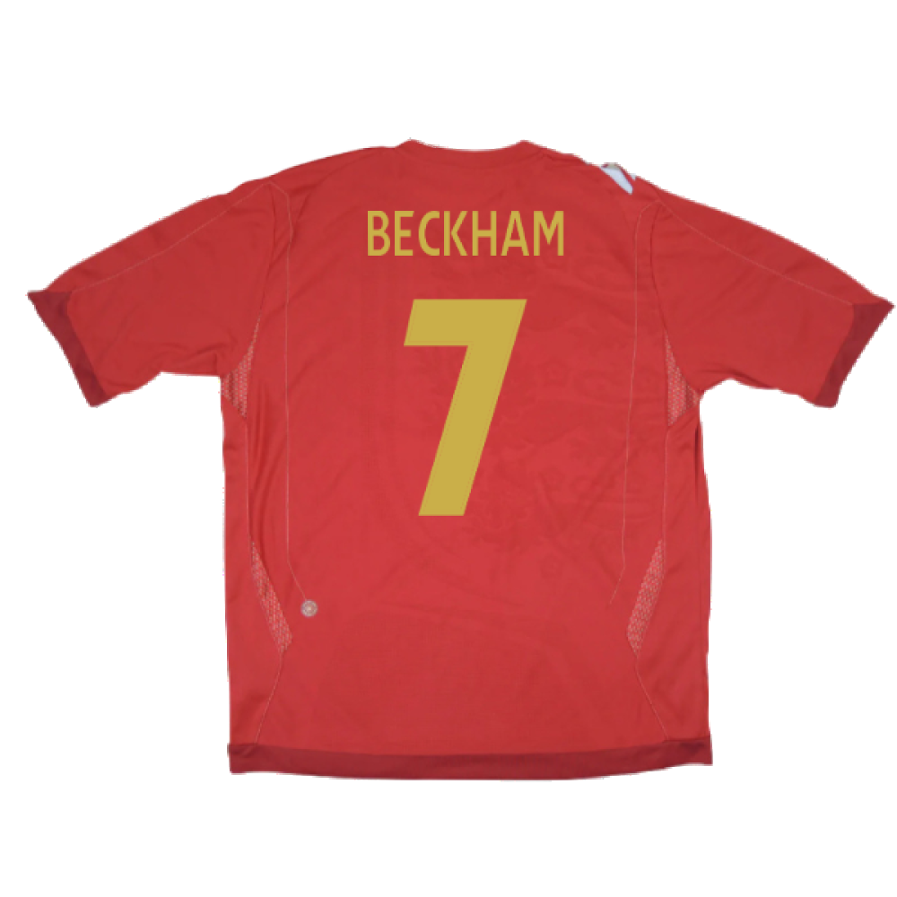 England 2006-08 Away Shirt (M) (Very Good) (BECKHAM 7)