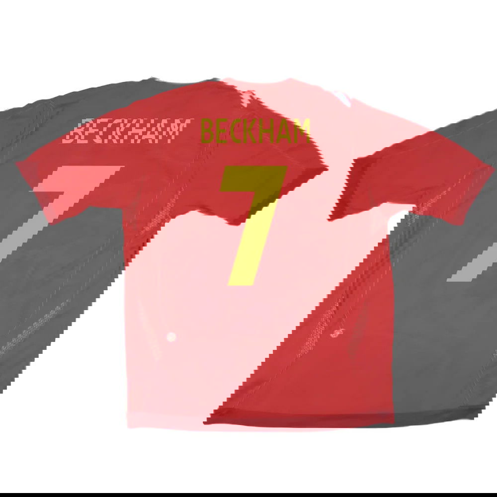 England 2006-08 Away Shirt (S) (Excellent) (BECKHAM 7)