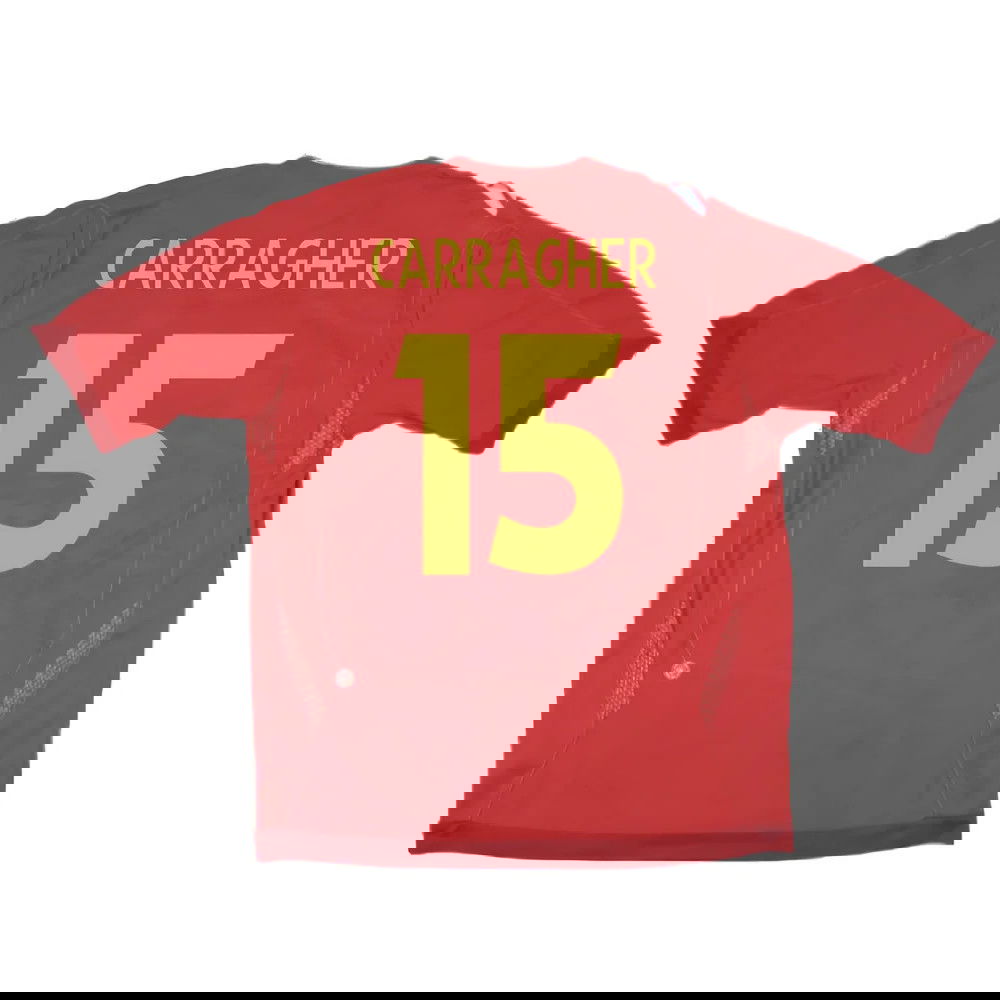 England 2006-08 Away Shirt (S) (Excellent) (CARRAGHER 15)