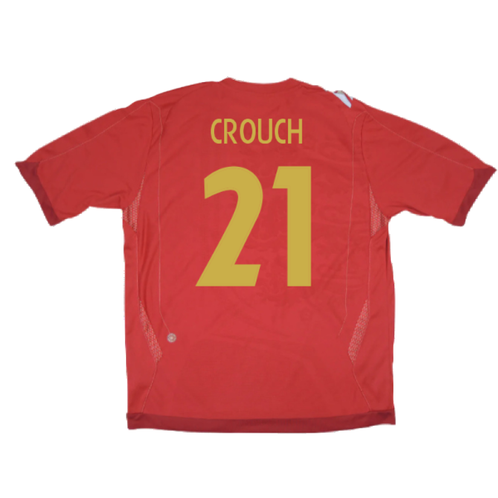 England 2006-08 Away Shirt (S) (Excellent) (CROUCH 21)