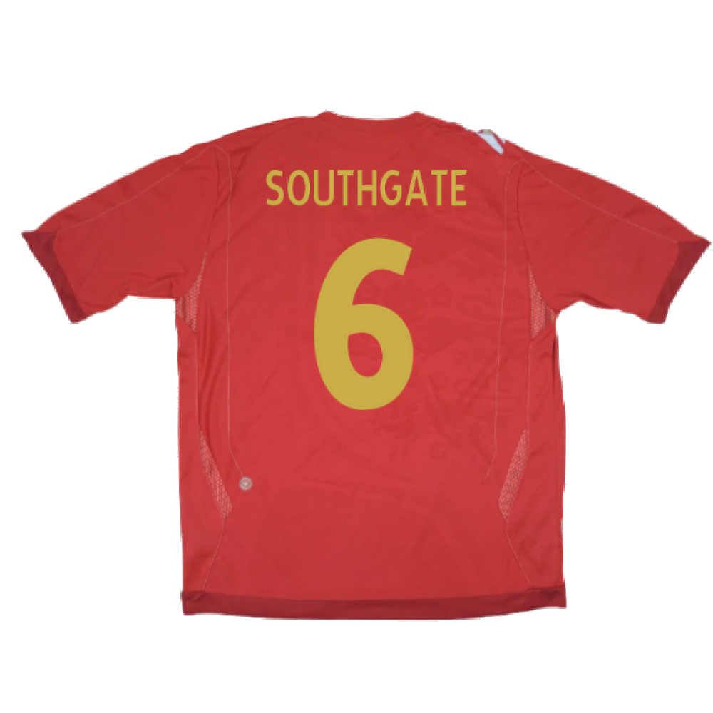 England 2006-08 Away Shirt (S) (Excellent) (SOUTHGATE 6)