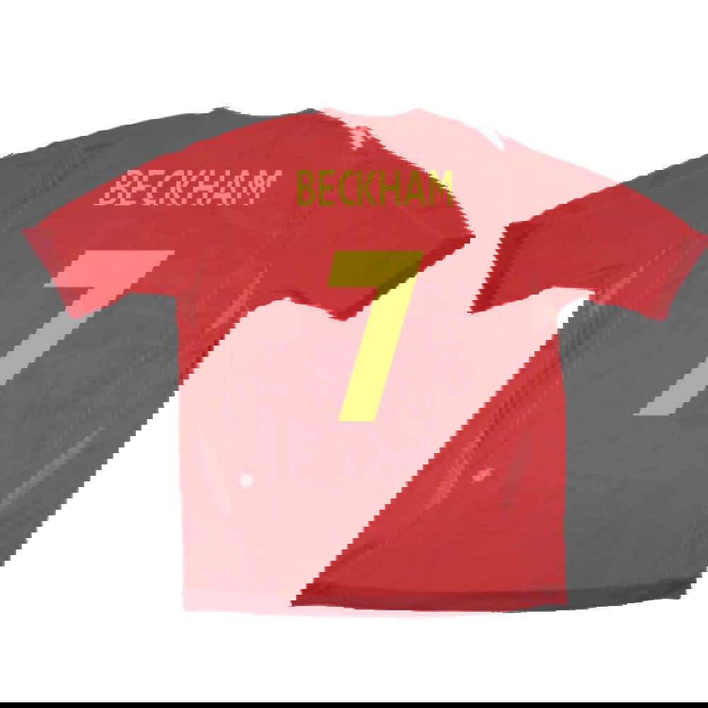 England 2006-08 Away Shirt (Very Good) (BECKHAM 7)