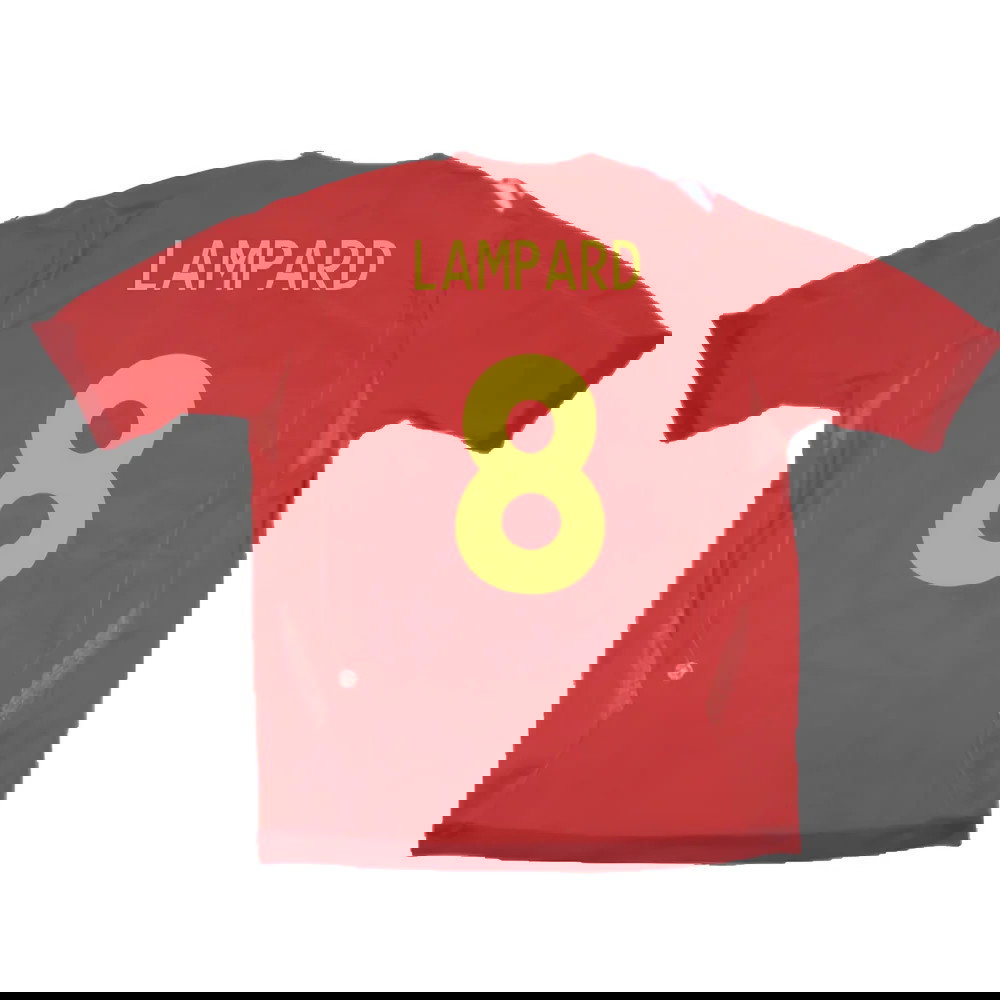 England 2006-08 Away Shirt (Very Good) (LAMPARD 8)