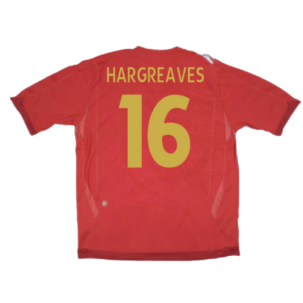 England 2006-08 Away Shirt (XLB 158cm) (Excellent) (HARGREAVES 16)
