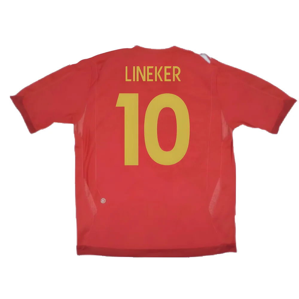 England 2006-08 Away Shirt (XLB 158cm) (Excellent) (LINEKER 10)