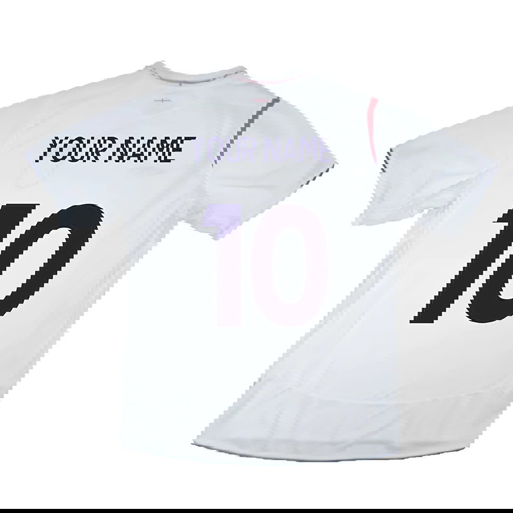 England 2006-08 Home Shirt (XL) (Excellent) (Your Name)