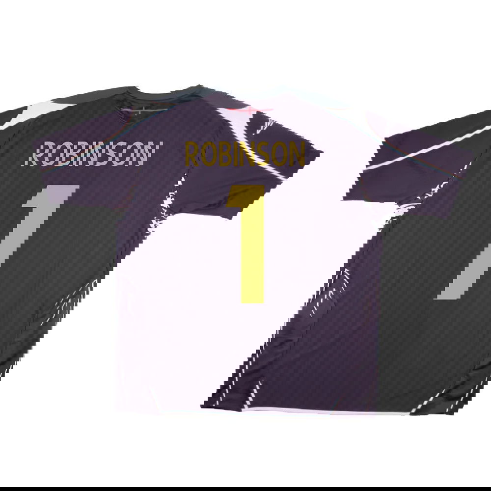 England 2007-08 GK Shirt ((Excellent) XXL) (Robinson 1)