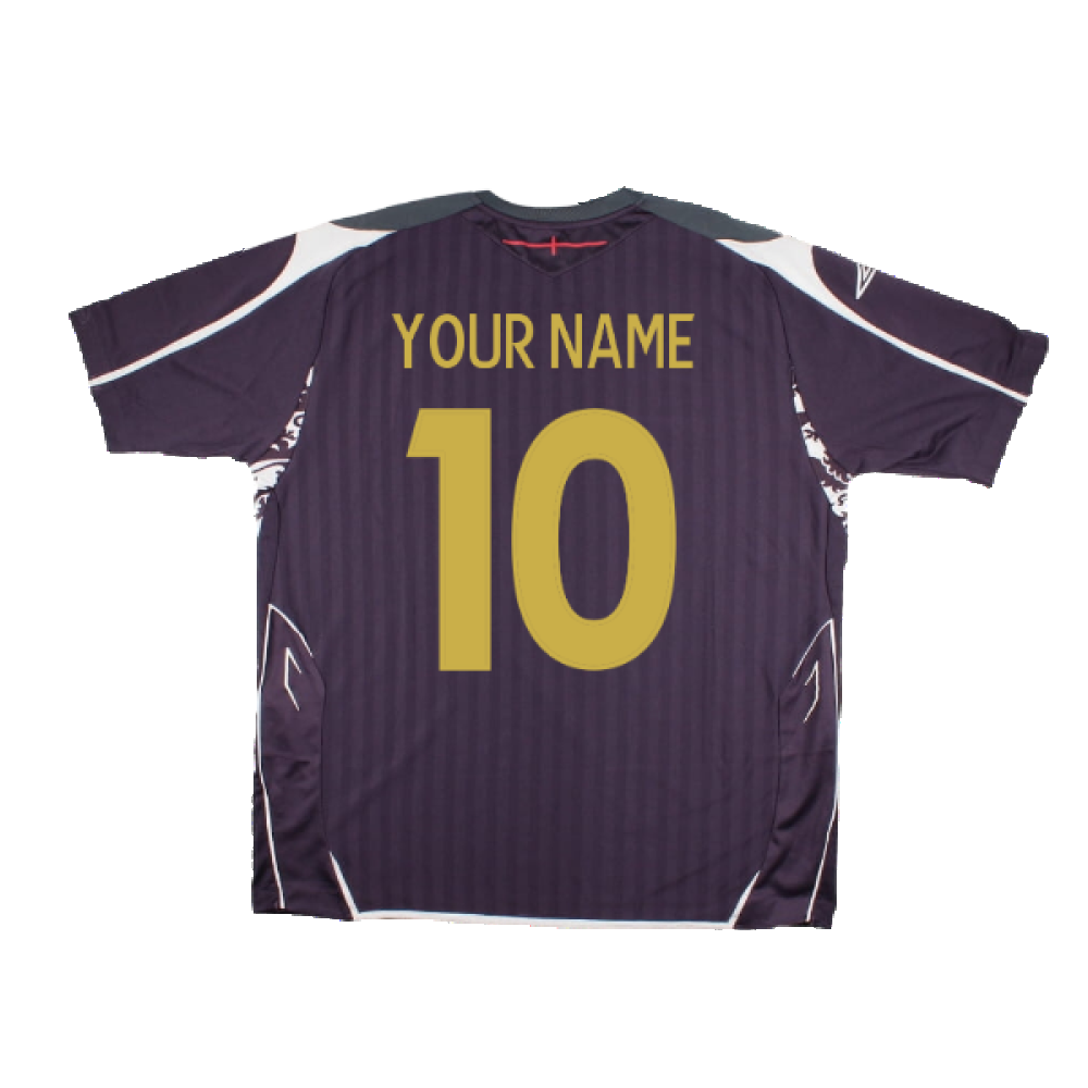 England 2007-08 GK Shirt ((Excellent) XXL) (Your Name)