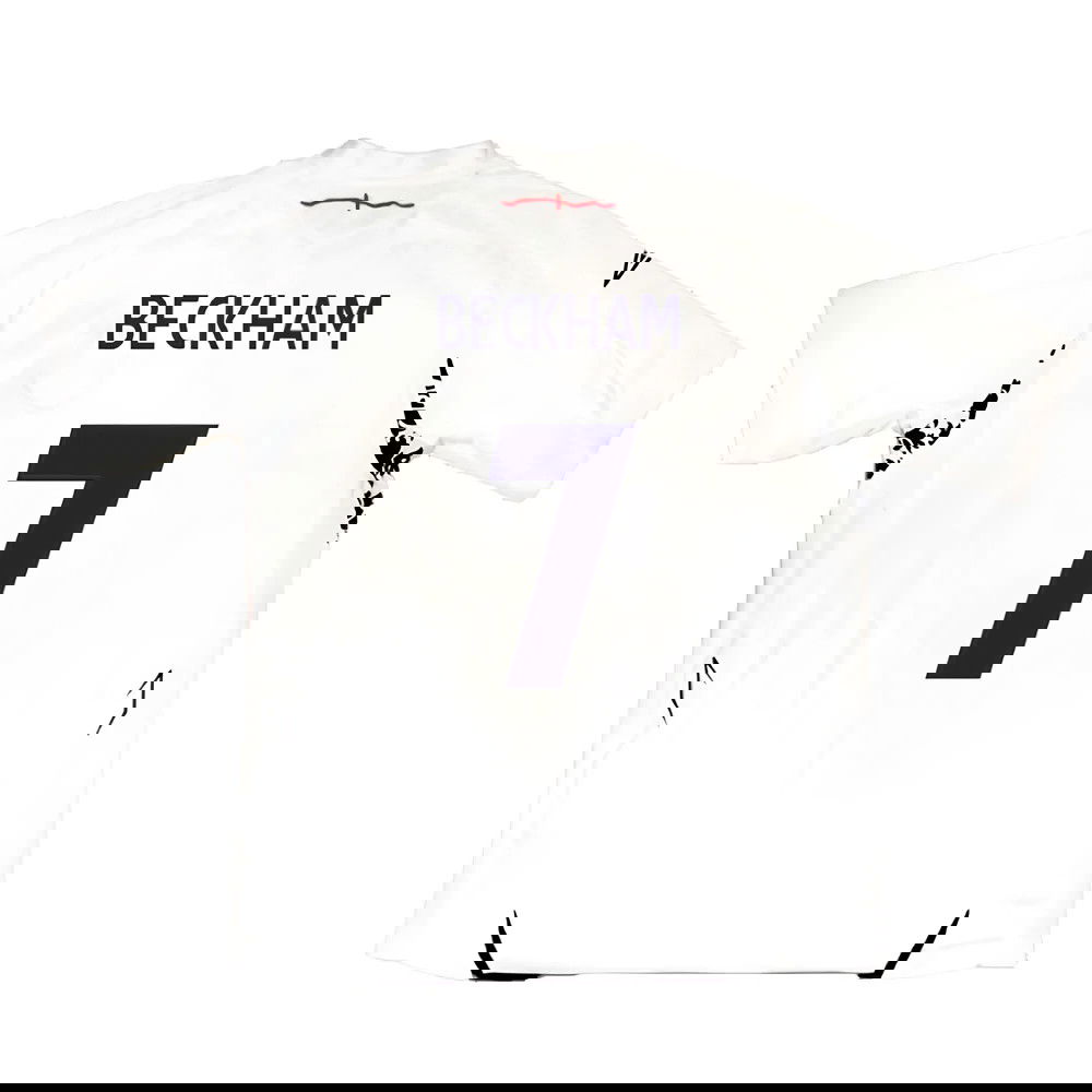 England 2007-09 Home Shirt (2XL) (Excellent) (BECKHAM 7)