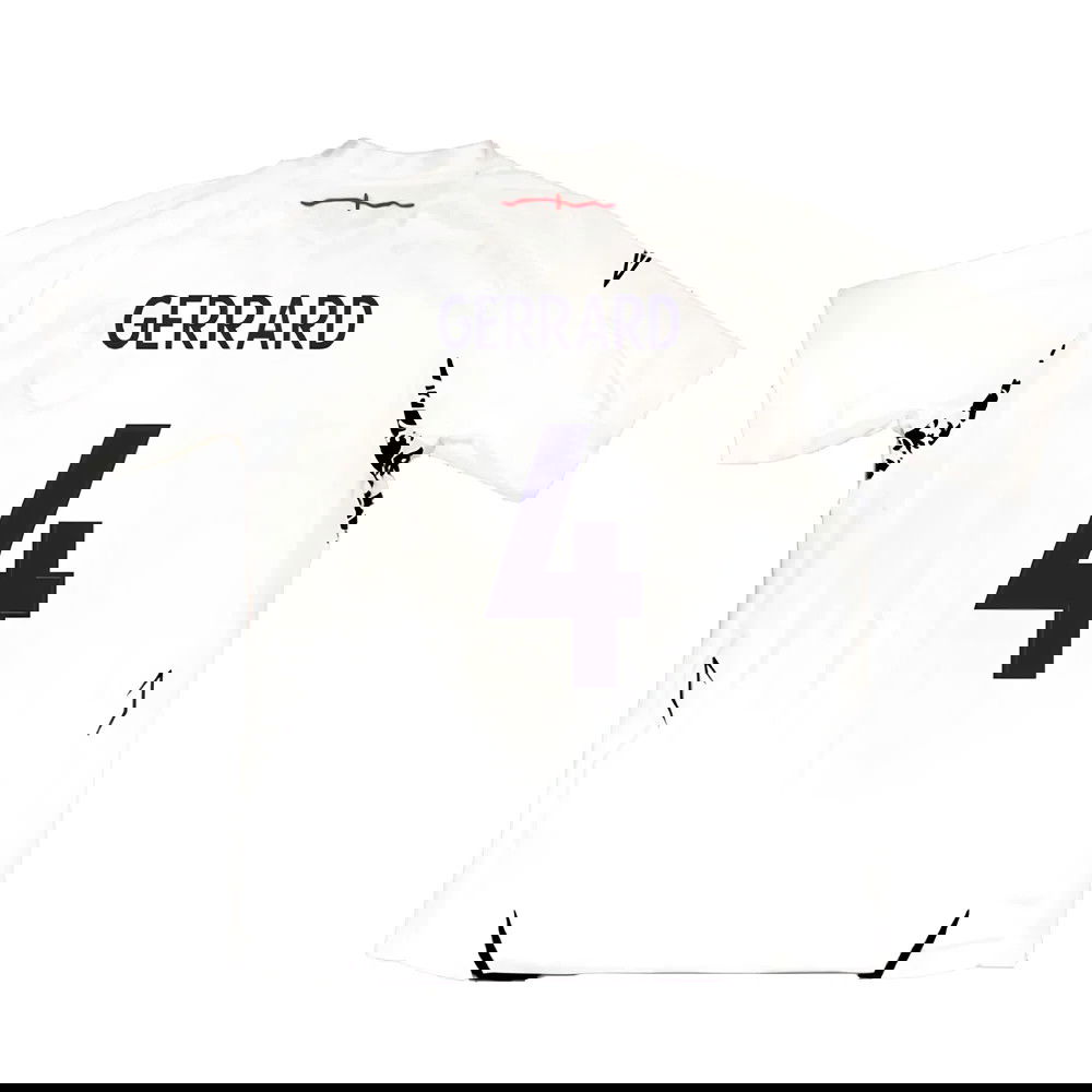 England 2007-09 Home Shirt (2XL) (Excellent) (GERRARD 4)