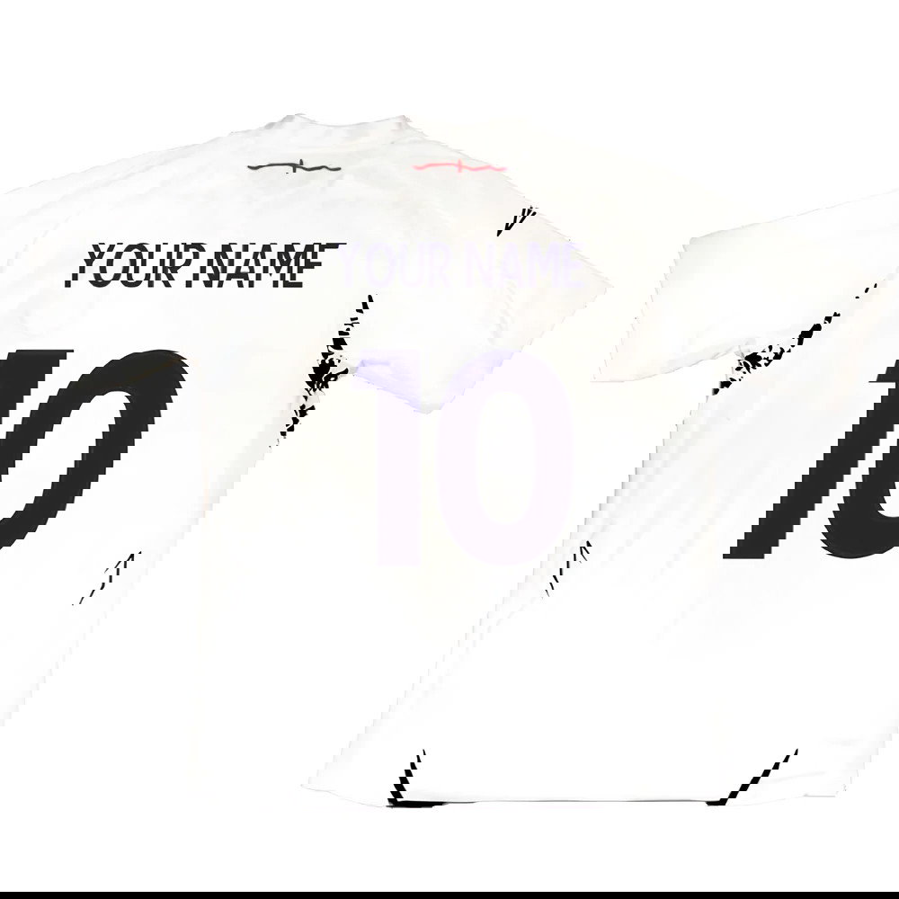 England 2007-09 Home Shirt (2XL) (Excellent) (Your Name)