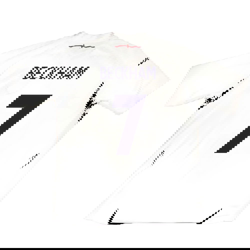 England 2007-09 Home Shirt (XL) (Excellent) (BECKHAM 7)