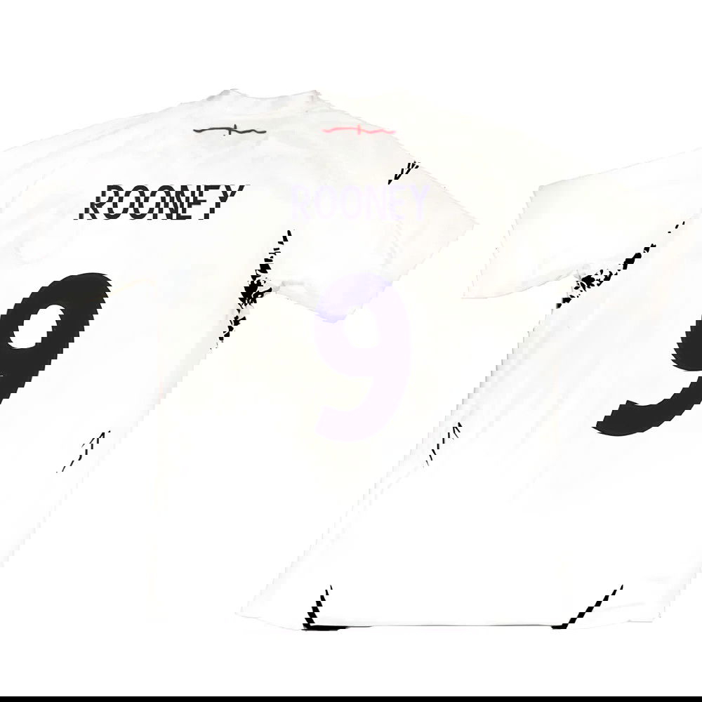 England 2007-09 Home Shirt (XL) (Excellent) (ROONEY 9)