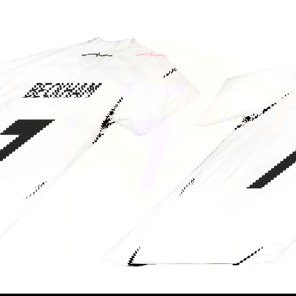 England 2007-09 Home Shirt (XXL) (Excellent) (BECKHAM 7)