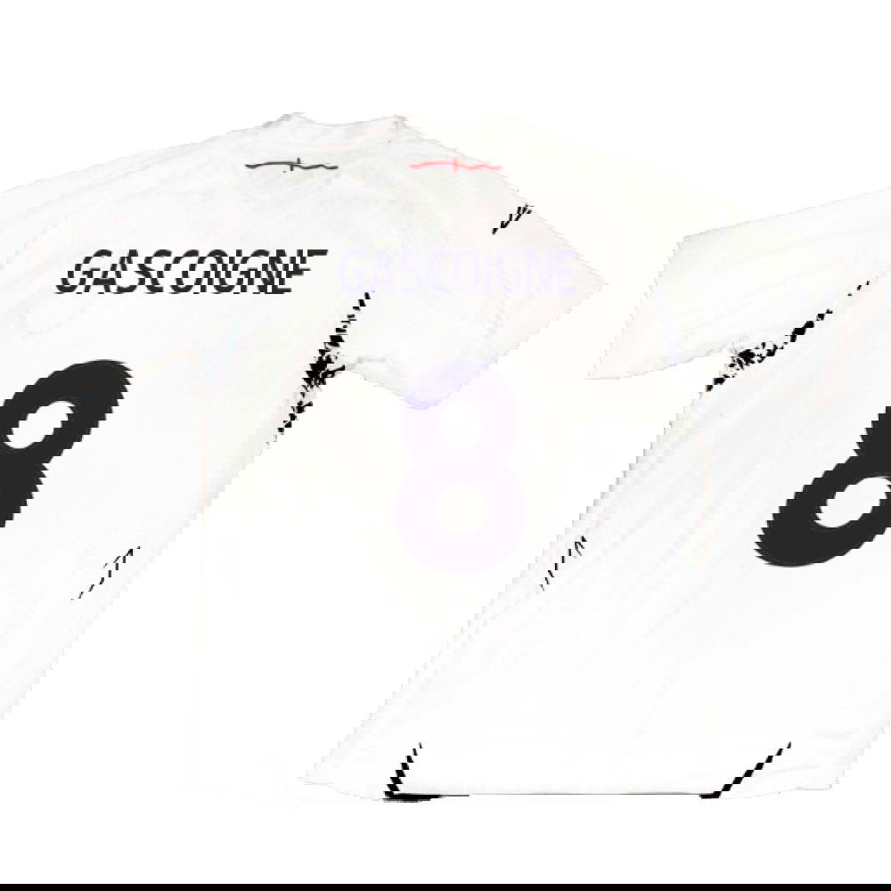 England 2007-09 Home Shirt (XXL) (Excellent) (GASCOIGNE 8)