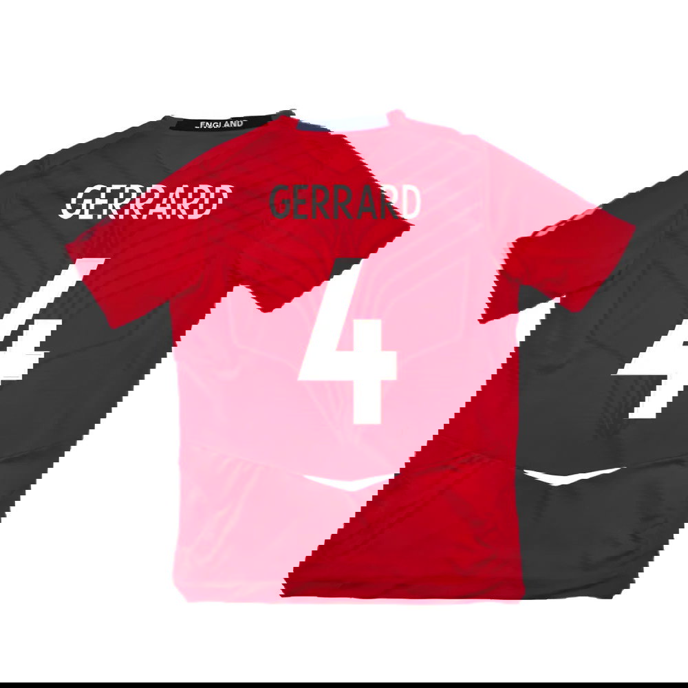 England 2008-10 Away Shirt (XL) (Excellent) (GERRARD 4)