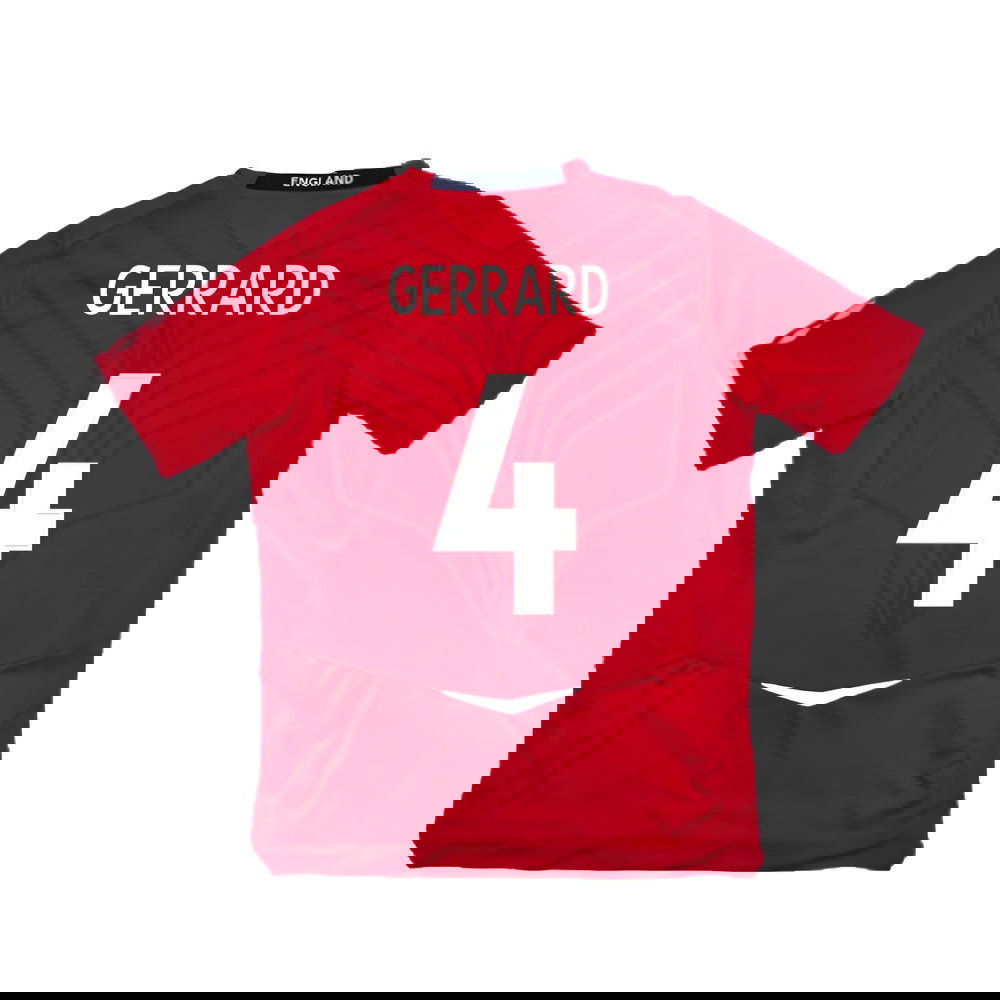 England 2008-10 Away Shirt (XL) (Excellent) (GERRARD 4)