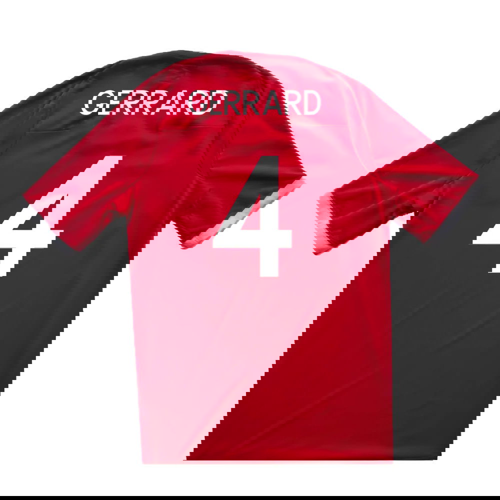 England 2009-10 Away Shirt (XL) (Excellent) (GERRARD 4)