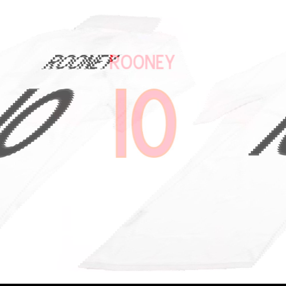 England 2009-10 Home (XL) (Excellent) (ROONEY 10)