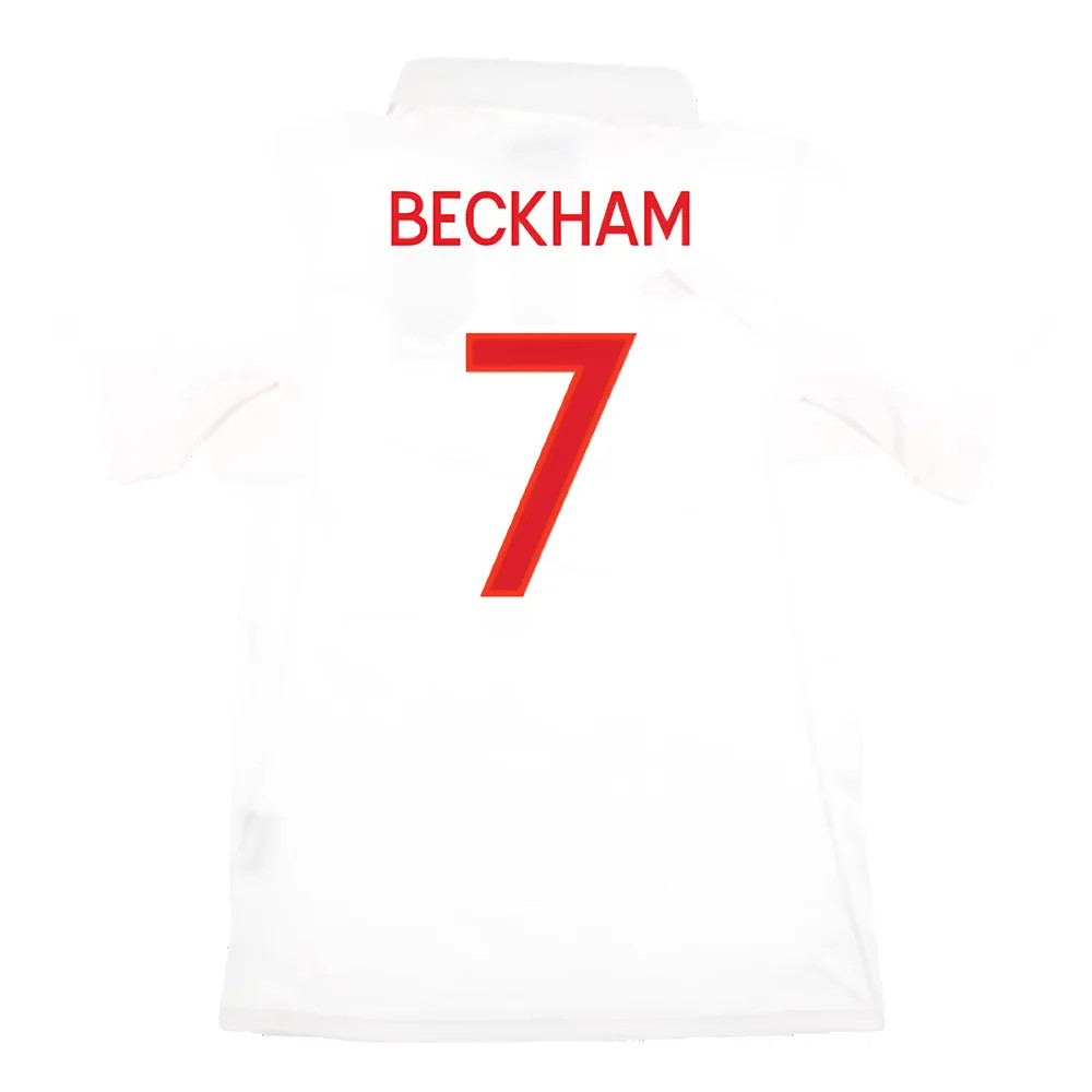 England 2009-10 Home Shirt (XL) (Excellent) (BECKHAM 7)
