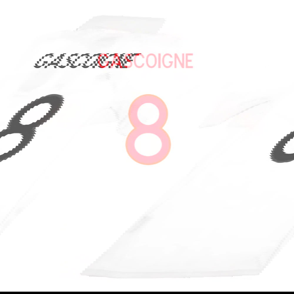 England 2009-10 Home Shirt (With South Africa Badge Detail) (XL) (Mint) (Gascoigne 8)