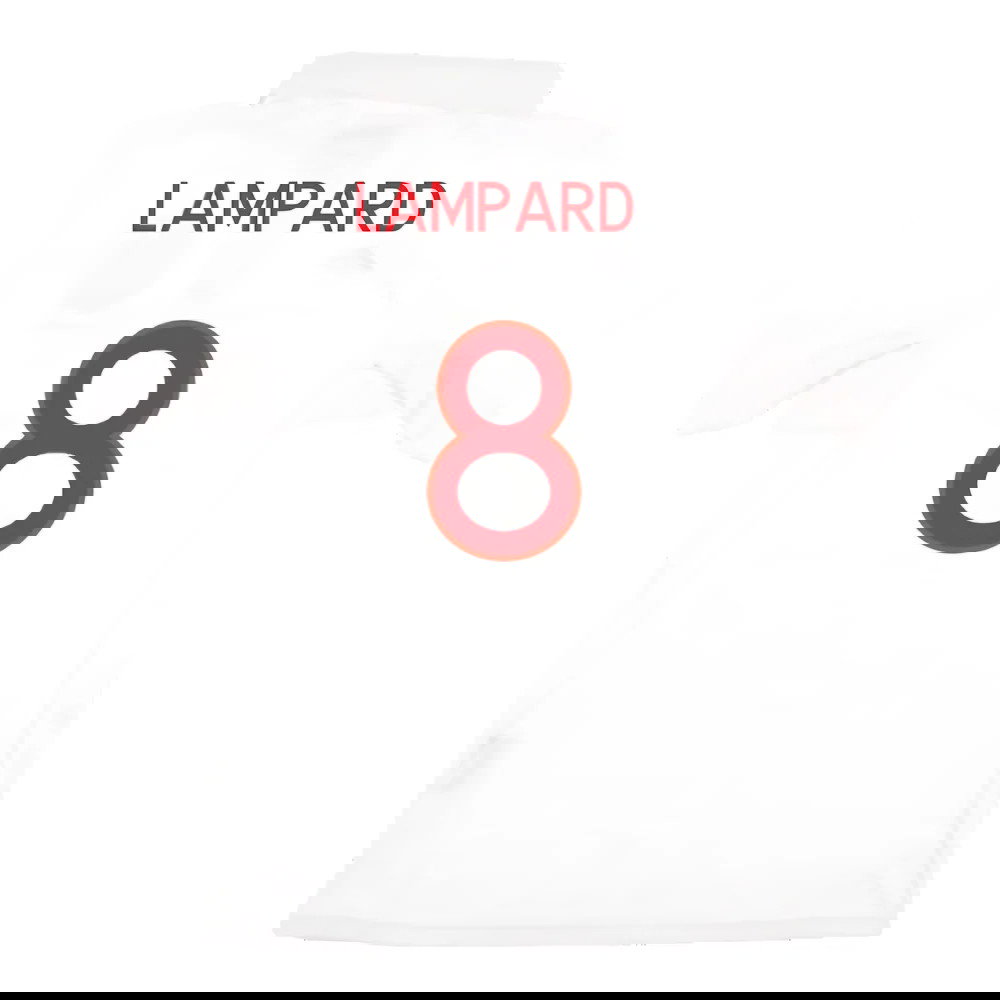 England 2009-10 Home Shirt (With South Africa Badge Detail) (XL) (Mint) (Lampard 8)