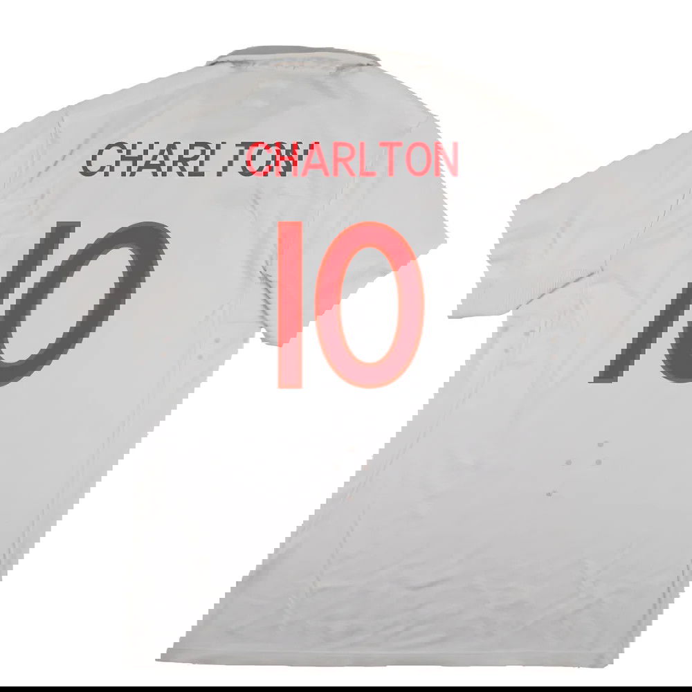 England 2009-10 World Cup Home shirt (XL) (Very Good) (Charlton 10)