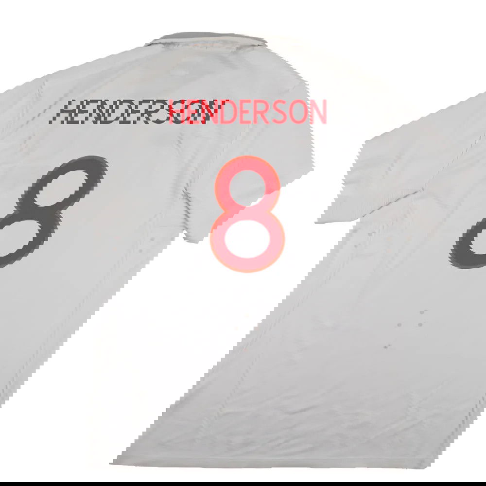 England 2009-10 World Cup Home shirt (XL) (Very Good) (HENDERSON 8)