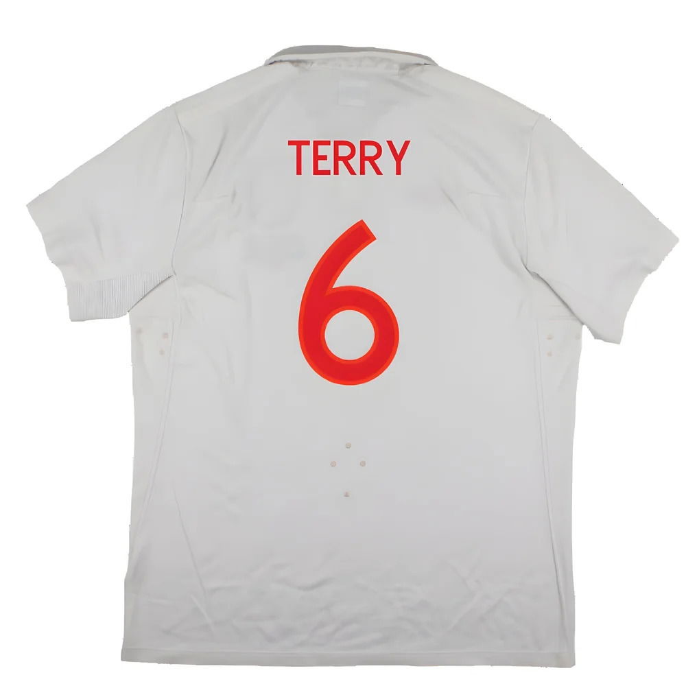 England 2009-10 World Cup Home shirt (XL) (Very Good) (TERRY 6)