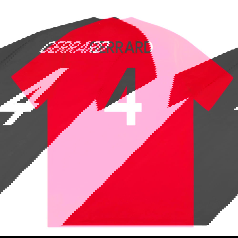 England 2010-11 Away Shirt (WC badge) (L) (Very Good) (GERRARD 4)