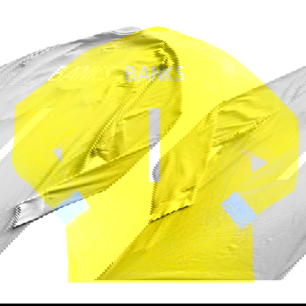 England 2010-11 Goalkeeper Away Shirt (S) (Good) (BANKS 1)