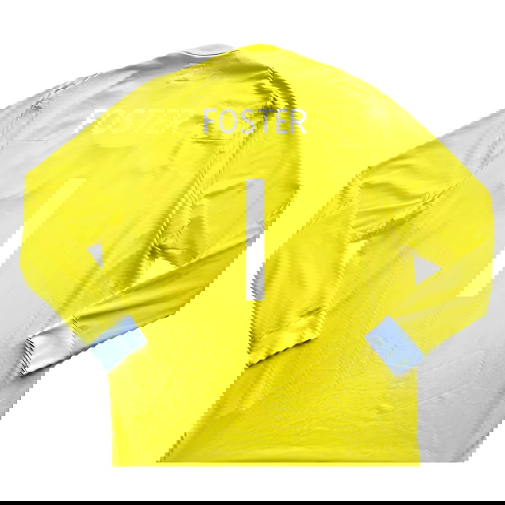 England 2010-11 Goalkeeper Away Shirt (S) (Good) (Foster 1)