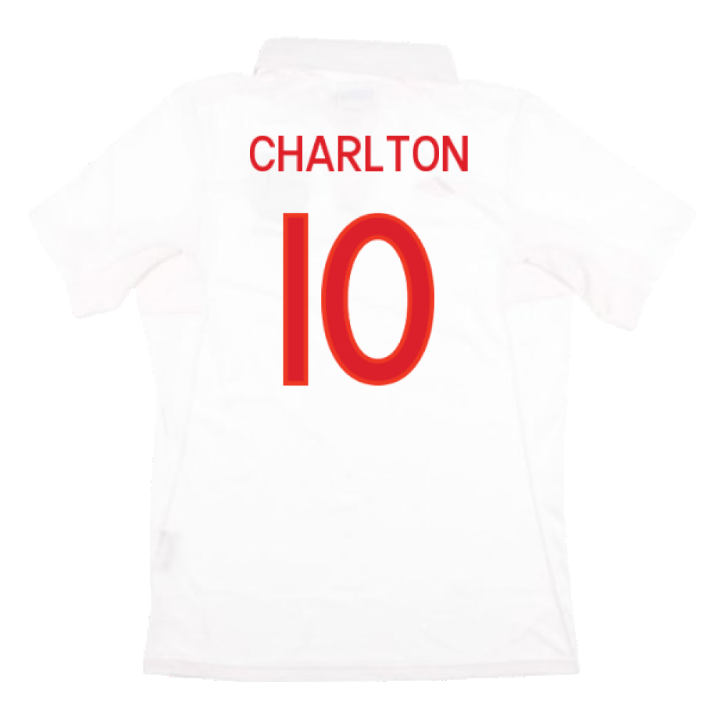 England 2010-12 Home Shirt ((Very Good) M) (Charlton 10)