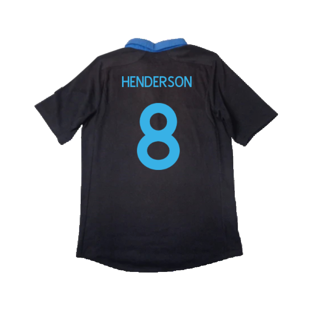 England 2011-12 Away Shirt ((Excellent) L) (HENDERSON 8)