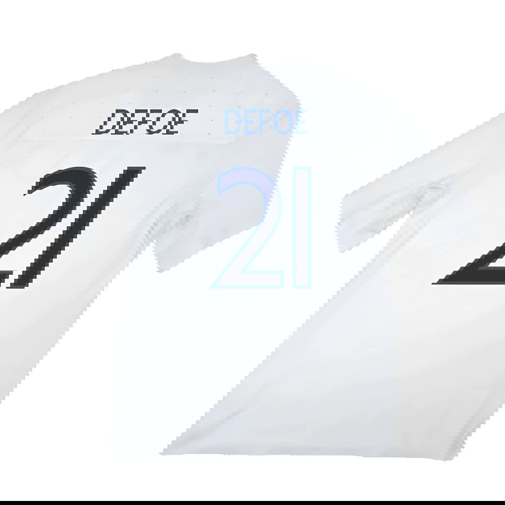 England 2009-10 Home Shirt (XXL) (Very Good) (Defoe 21)