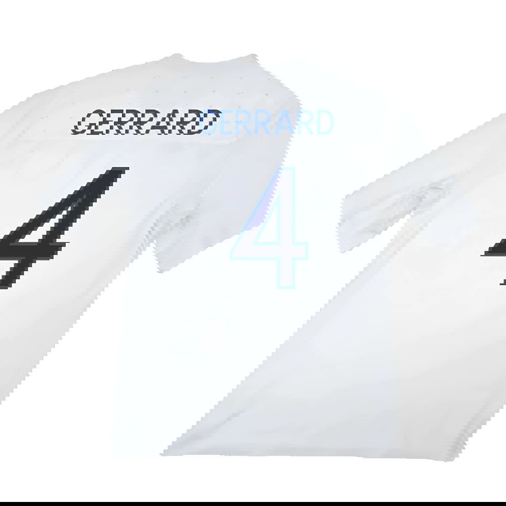 England 2009-10 Home Shirt (XXL) (Good) (Gerrard 4)