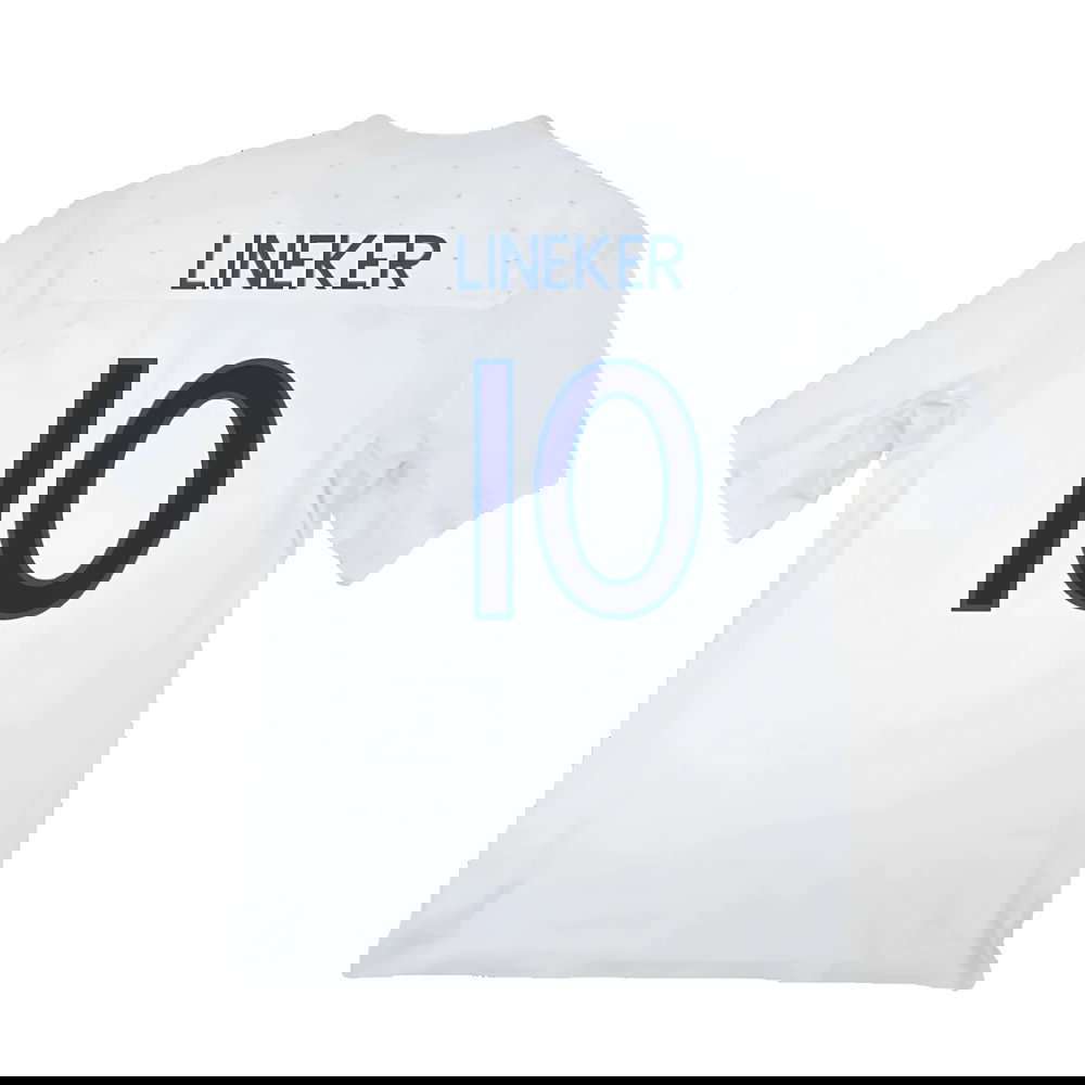 England 2009-10 Home Shirt (XXL) (Very Good) (Lineker 10)