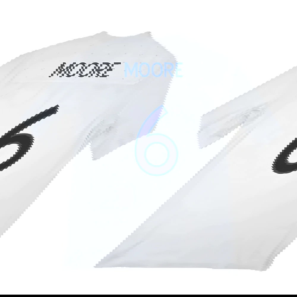 England 2011-12 Home Shirt (XXL) (Good) (Moore 6)