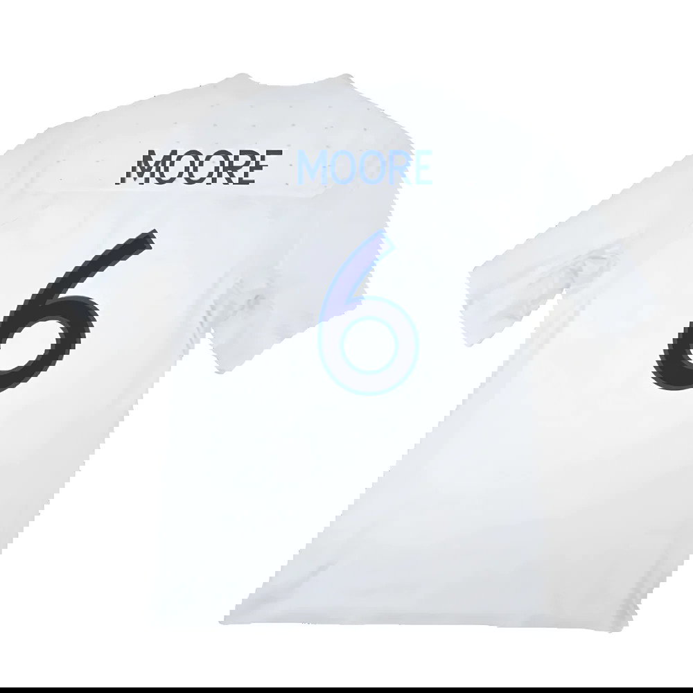 England 2009-10 Home Shirt (XXL) (Very Good) (Moore 6)