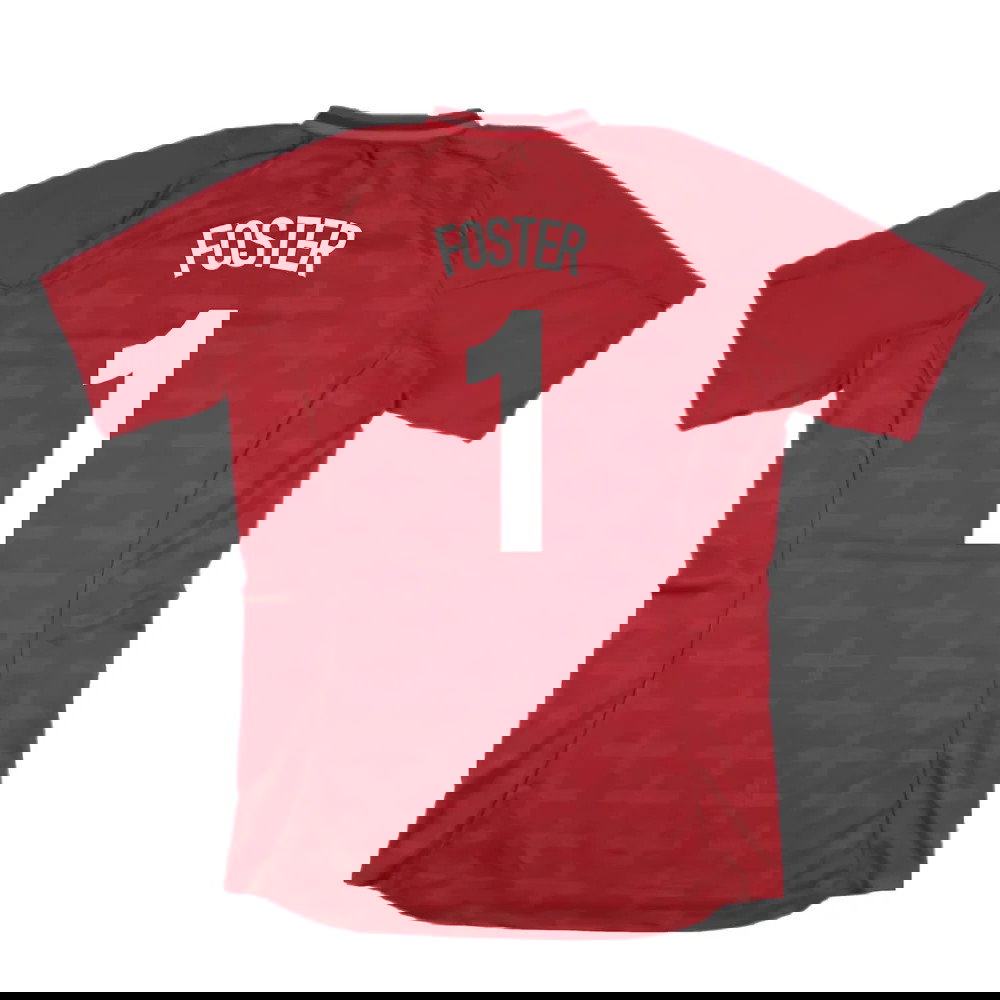 England 2012-13 Goalkeeper Shirt (M) (Mint) (Foster 1)