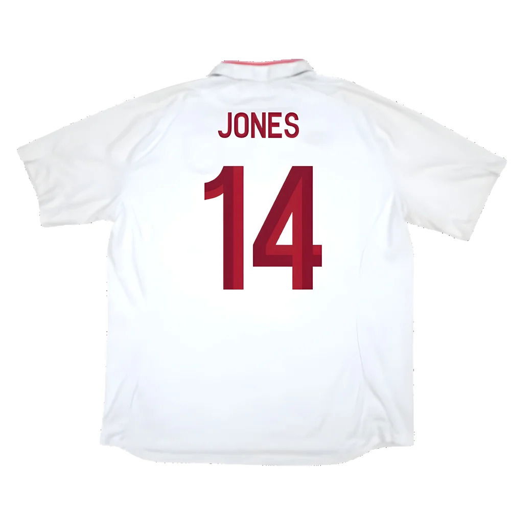 England 2012-13 Home (Mint) (Jones 14)